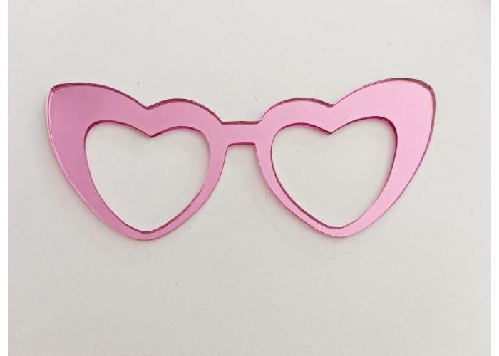 Plexiglass Βarbie Glasses