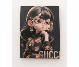 Ξύλινο διακοσμητικό Mrs Gucci Ξύλινο διακοσμητικό Mrs Gucci