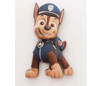 Ξύλινο διακοσμητικό  Paw Patrol Chase  Ξύλινο διακοσμητικό  Paw Patrol Chase
