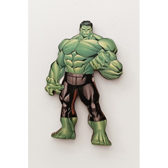 Ξύλινο διακοσμητικό Hulk #5 Ξύλινο διακοσμητικό Hulk #5