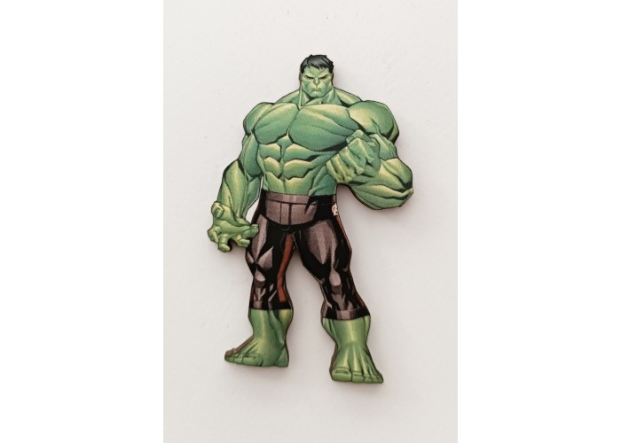 Ξύλινο διακοσμητικό Hulk #5