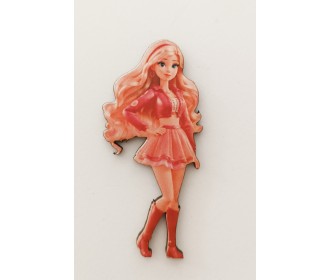 Ξύλινο διακοσμητικό Barbie #9 Ξύλινο διακοσμητικό Barbie #9