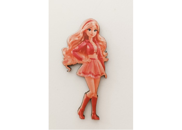 Ξύλινο διακοσμητικό Barbie #9 Ξύλινο διακοσμητικό Barbie #9