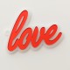 Μπρελόκ Love Μπρελόκ Love