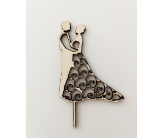 Cake topper για γαμήλια τούρτα Γαμπρός και Νύφη  ύψος 15εκ  Cake topper για γαμήλια τούρτα Γαμπρός και Νύφη  ύψος 15εκ