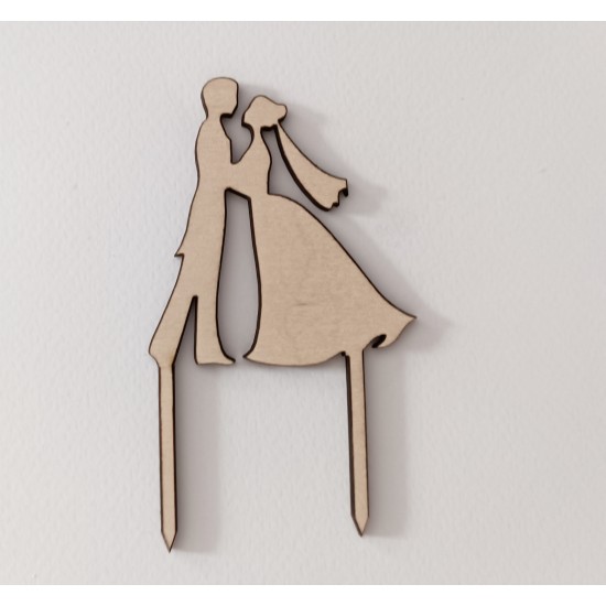 Cake topper για γαμήλια τούρτα Γαμπρός & Νύφη #2 ύψος 15εκ Cake topper για γαμήλια τούρτα Γαμπρός & Νύφη #2 ύψος 15εκ