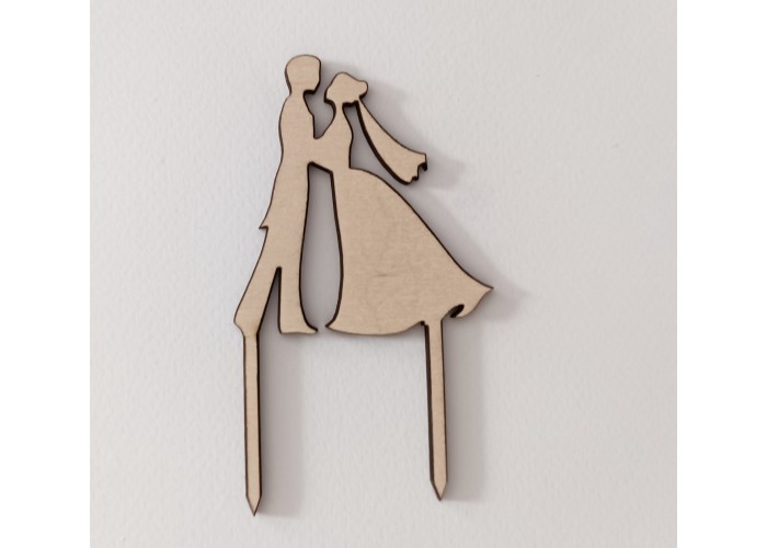 Cake topper για γαμήλια τούρτα Γαμπρός και Νύφη #2 ύψος 15εκ Cake topper για γαμήλια τούρτα Γαμπρός και Νύφη #2 ύψος 15εκ