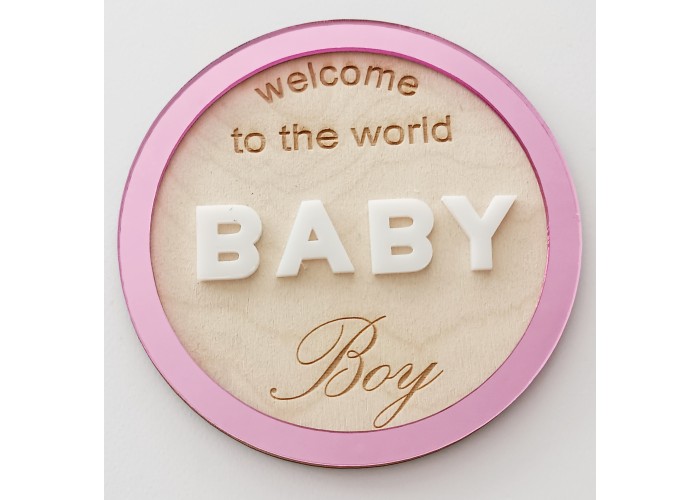 Διακοσμητικο Κοπτικο Ξύλο Plexiglass Baby , 14 Cm #2 Διακοσμητικο Κοπτικο Ξύλο Plexiglass Baby , 14 Cm #2
