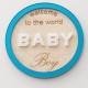 Διακοσμητικο Κοπτικο Ξύλο & Plexiglass Baby , 14 Cm #2 Διακοσμητικο Κοπτικο Ξύλο & Plexiglass Baby , 14 Cm #2