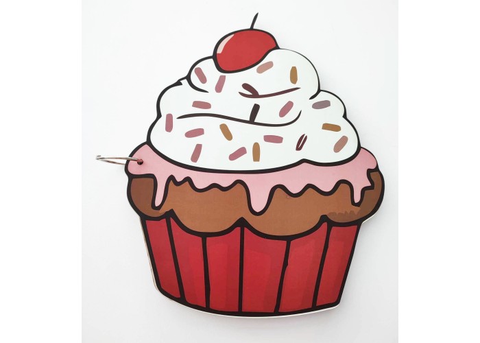 Βιβλίο ευχών Cupcake Με Έγχρωμη Εκτύπωση Σε Ξύλο 30cm 15 Φύλλα ( 30 Σελίδες) + Διακοσμητικό Όνομα + Κάνε Μια Ευχή Βιβλίο ευχών Cupcake Με Έγχρωμη Εκτύπωση Σε Ξύλο 30cm 15 Φύλλα ( 30 Σελίδες) + Διακοσμητικό Όνομα + Κάνε Μια Ευχή