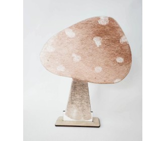 Ξύλινο διακοσμητικό  μανιτάρι #4