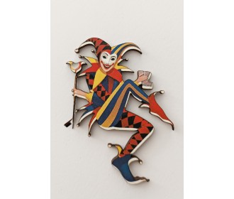 Ξύλινο διακοσμητικό Joker#3