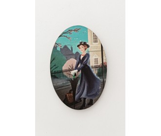 Ξύλινο διακοσμητικό Mary Poppins #3 Ξύλινο διακοσμητικό Mary Poppins #3