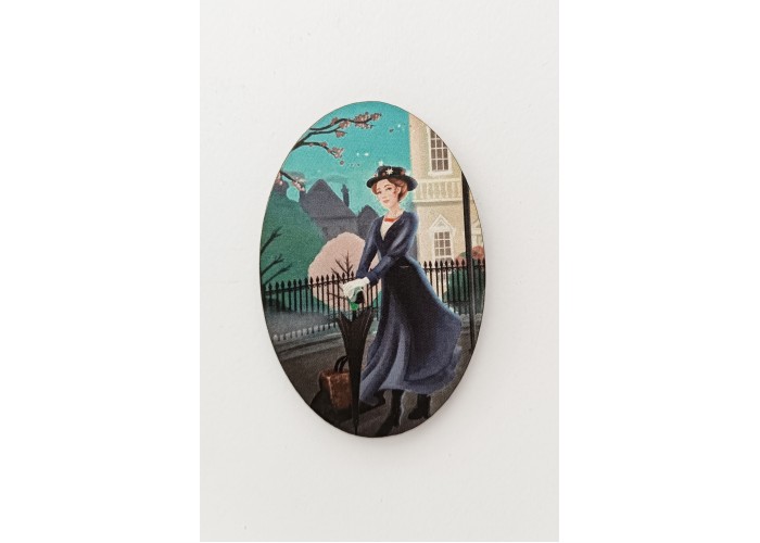 Ξύλινο διακοσμητικό Mary Poppins #3 Ξύλινο διακοσμητικό Mary Poppins #3