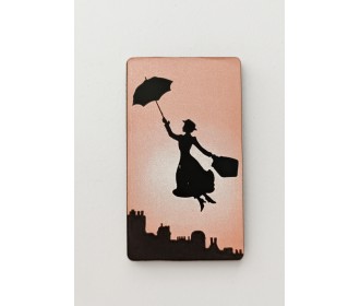 Ξύλινο διακοσμητικό Mary Poppins #5 Ξύλινο διακοσμητικό Mary Poppins #5