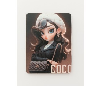 Ξύλινο διακοσμητικό Mrs Channel #4 Ξύλινο διακοσμητικό Mrs Channel #4