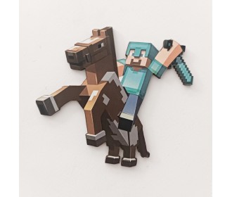 Ξύλινο διακοσμητικό Minecraft #3 Ξύλινο διακοσμητικό Minecraft #3