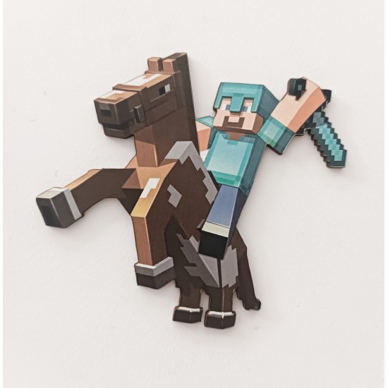 Ξύλινο διακοσμητικό Minecraft #3 Ξύλινο διακοσμητικό Minecraft #3