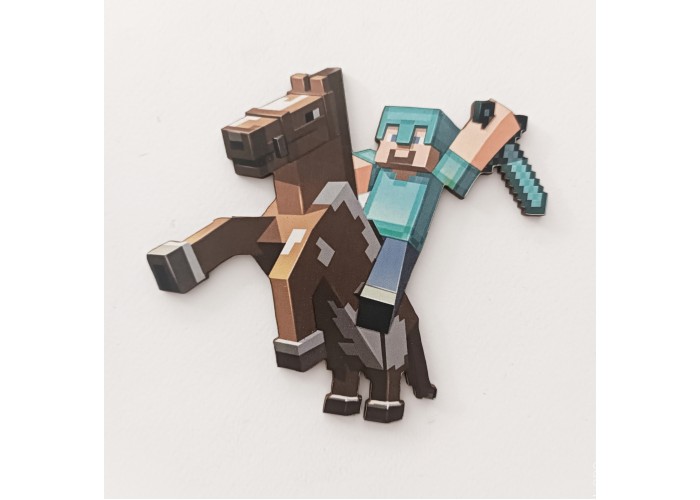 Ξύλινο διακοσμητικό Minecraft #3 Ξύλινο διακοσμητικό Minecraft #3