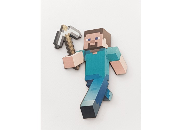 Ξύλινο διακοσμητικό Minecraft #4 Ξύλινο διακοσμητικό Minecraft #4