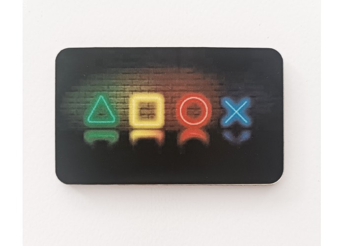 Ξύλινο διακοσμητικό Playstation