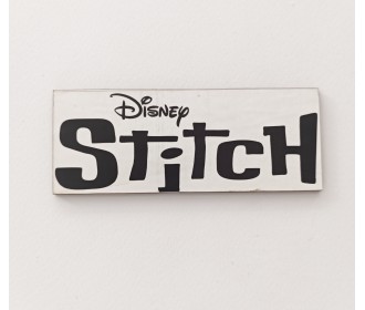Ξύλινο διακοσμητικό Stitch #2 Ξύλινο διακοσμητικό Stitch #2