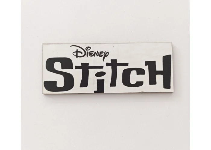 Ξύλινο διακοσμητικό Stitch #2 Ξύλινο διακοσμητικό Stitch #2