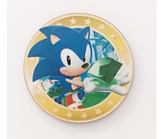 Ξύλινο διακοσμητικό Sonic #1 Ξύλινο διακοσμητικό Sonic #1