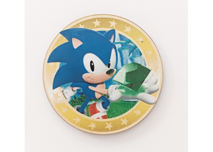 Ξύλινο διακοσμητικό Sonic #1