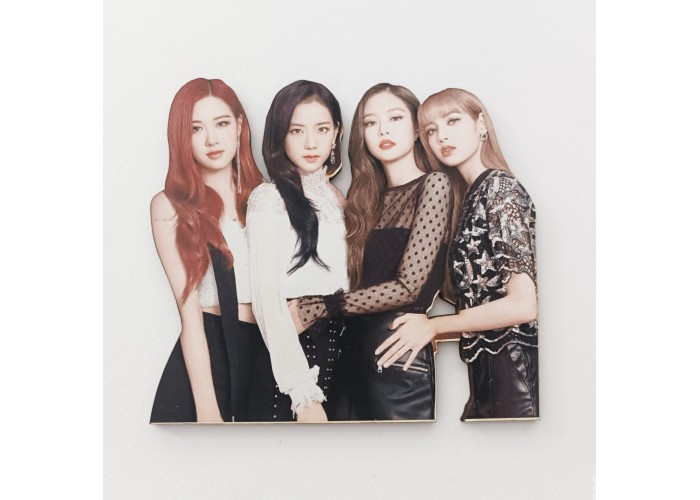 Ξύλινο διακοσμητικό black Pink Ξύλινο διακοσμητικό black Pink