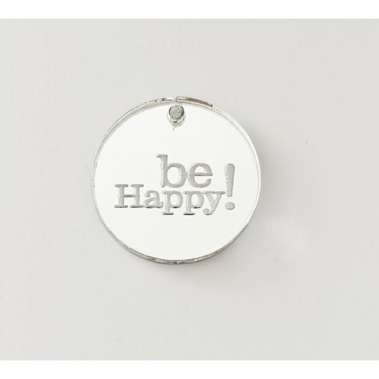 Plexiglass διακοσμητικο Be Happy Plexiglass διακοσμητικο Be Happy
