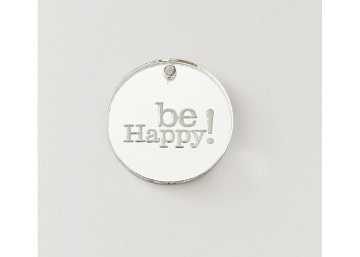 Plexiglass διακοσμητικο Be Happy Plexiglass διακοσμητικο Be Happy