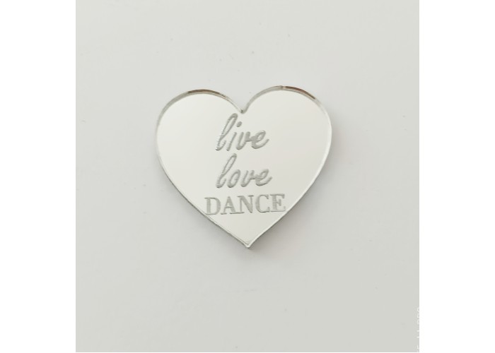 Plexiglass διακοσμητικο Live Love Dance Plexiglass διακοσμητικο Live Love Dance