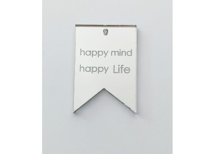 Plexiglass διακοσμητικο Happy mind Plexiglass διακοσμητικο Happy mind