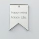 Plexiglass διακοσμητικο Happy mind