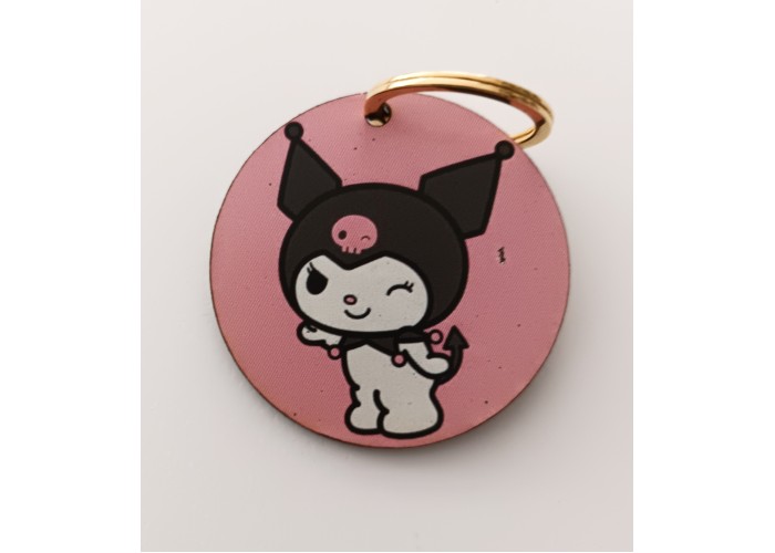 Ξύλινο διακοσμητικο Kuromi 