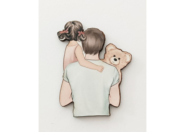 Ξύλινο διακοσμητικό Family #11 Ξύλινο διακοσμητικό Family #11