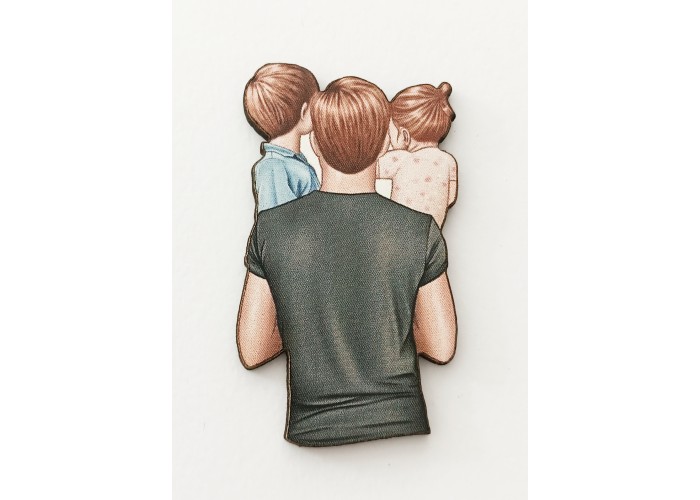 Ξύλινο διακοσμητικό Family #13 Ξύλινο διακοσμητικό Family #13