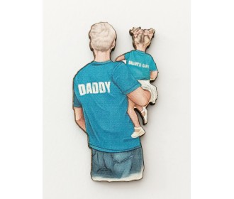 Ξύλινο διακοσμητικό Family  #14