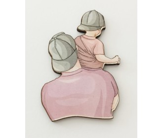 Ξύλινο διακοσμητικό Family  #15