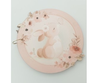 Βιβλίο ευχών Λαγουδάκι Με Έγχρωμη Εκτύπωση Σε Ξύλο 30cm 15 Φύλλα ( 30 Σελίδες) + Διακοσμητικό Όνομα + Κάνε Μια Ευχή Βιβλίο ευχών Λαγουδάκι Με Έγχρωμη Εκτύπωση Σε Ξύλο 30cm 15 Φύλλα ( 30 Σελίδες) + Διακοσμητικό Όνομα + Κάνε Μια Ευχή