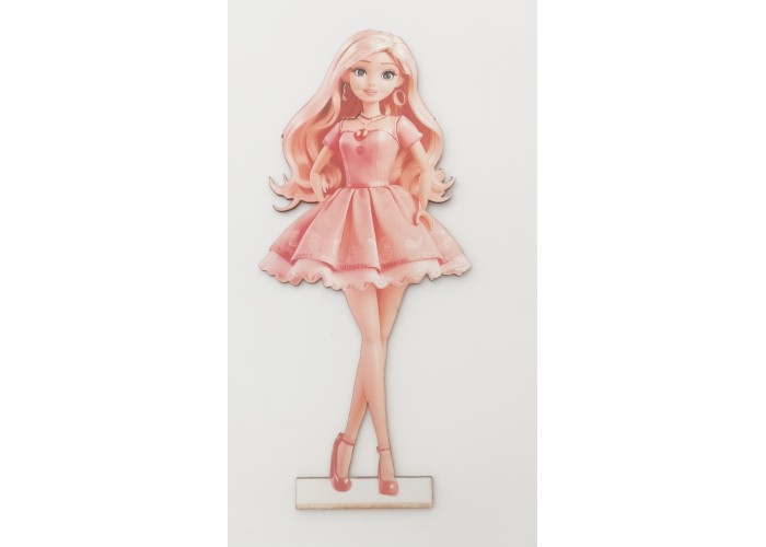 Ξύλινο Διακοσμητικό Barbie #13 Ξύλινο Διακοσμητικό Barbie #13