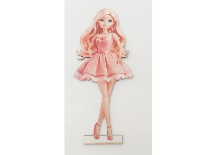 Ξύλινο Διακοσμητικό Barbie #13 Ξύλινο Διακοσμητικό Barbie #13