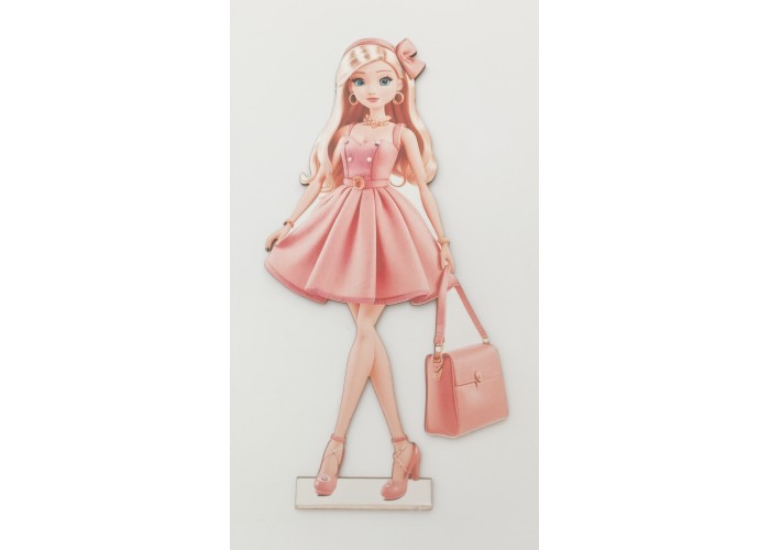 Ξύλινο Διακοσμητικό Barbie #15 Ξύλινο Διακοσμητικό Barbie #15