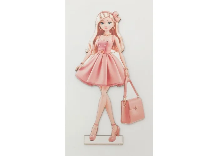 Ξύλινο Διακοσμητικό Barbie #15 Ξύλινο Διακοσμητικό Barbie #15