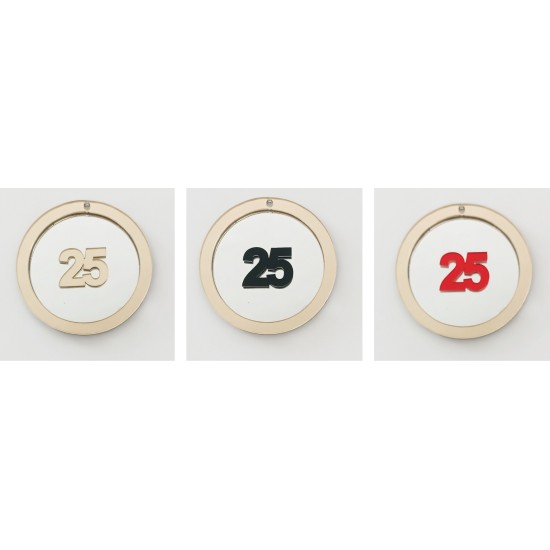 Διακοσμητικό στοιχείο Plexiglass 9cm 2025 #5 Διακοσμητικό στοιχείο Plexiglass 9cm 2025 #5