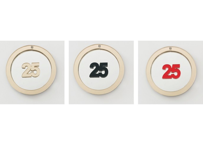Διακοσμητικό στοιχείο Plexiglass 9cm 2026 #5 Διακοσμητικό στοιχείο Plexiglass 9cm 2026 #5