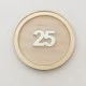 Γούρι από ξύλο και Plexiglass 2026 #6