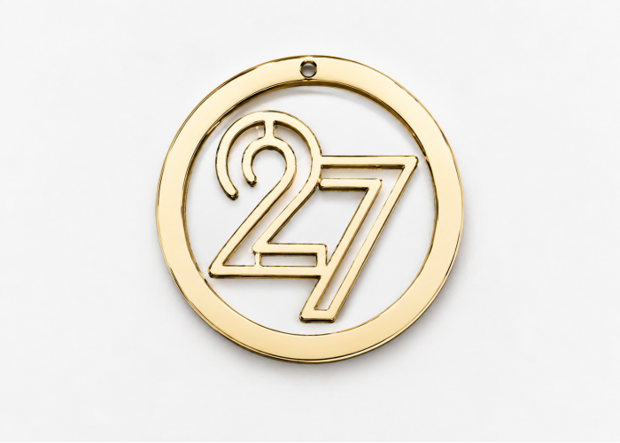 Διακοσμητικό στοιχείο Plexiglass 9cm 2027 #12 Διακοσμητικό στοιχείο Plexiglass 9cm 2027 #12