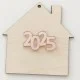 Σπιτάκι διακοσμητικό 9cm ξύλινο & Plexiglass 2026 # 10
